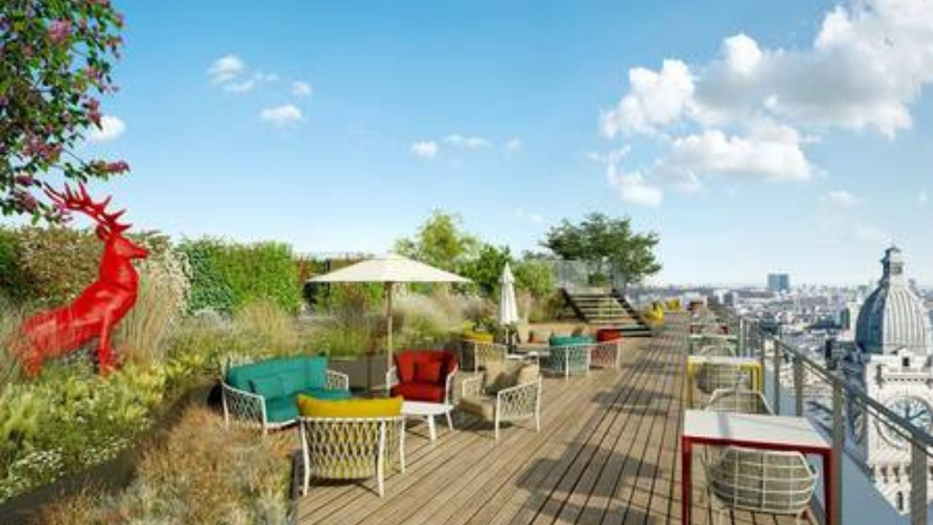 Vue Rooftop Digifoma 2022 - Laho Business Center Paris